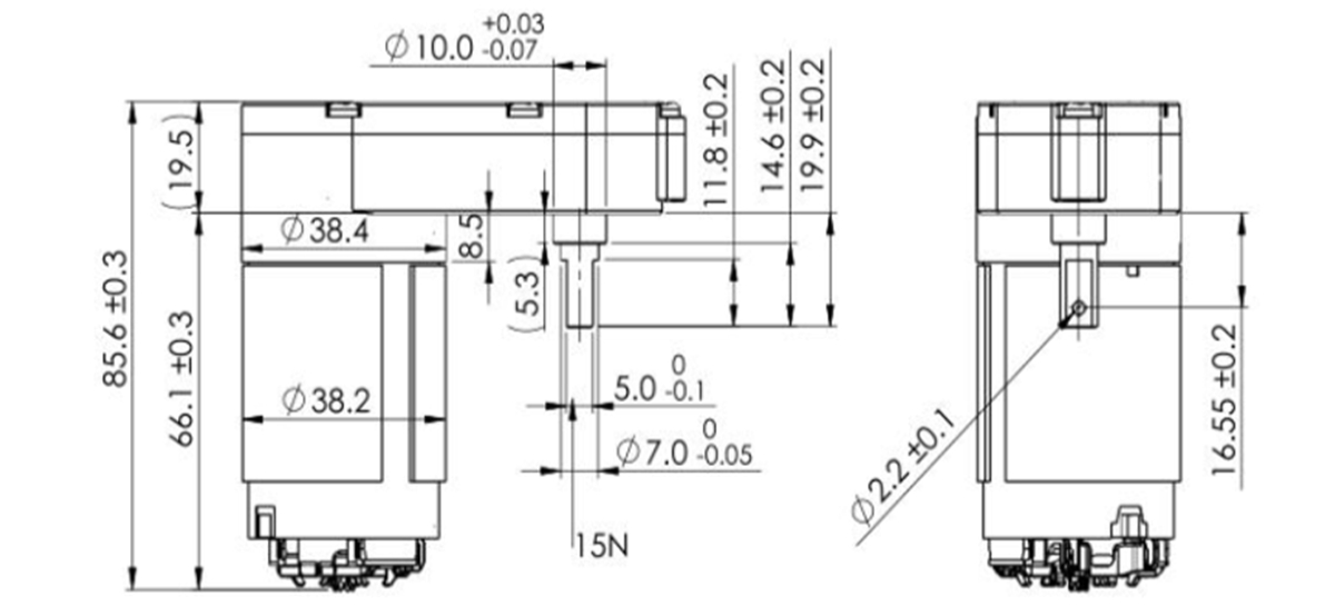 OT-36GF汽(qi)车车窗(chuang)减(jian)速电机|减(jian)速(su)马(ma)达(da)|车(che)窗(chuang)驱动(dong)电(dian)机(ji)|小型减速(su)机(ji)-万至(zhi)达(da)电(dian)机